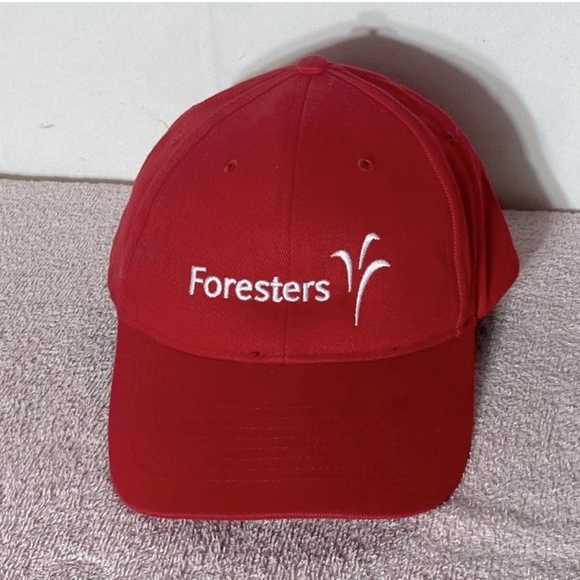 5/$25 Red Foresters Hat - Picture 1 of 11